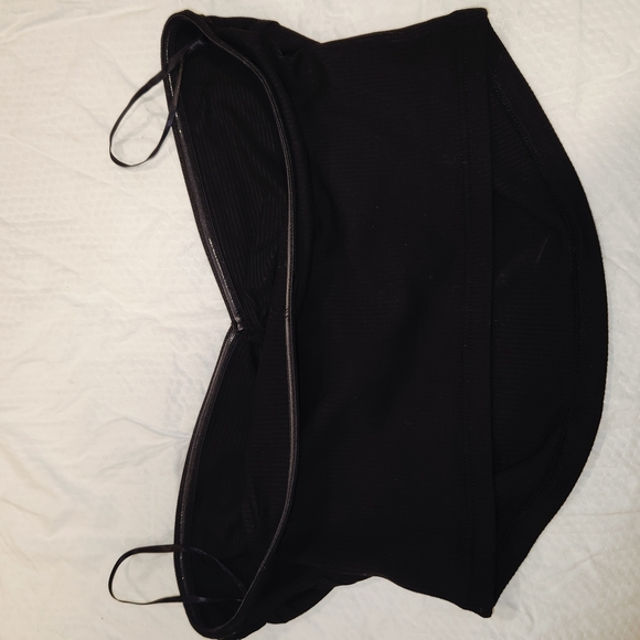 SHEIN Elegant Black Bandeau Top - Picture 6 of 9
